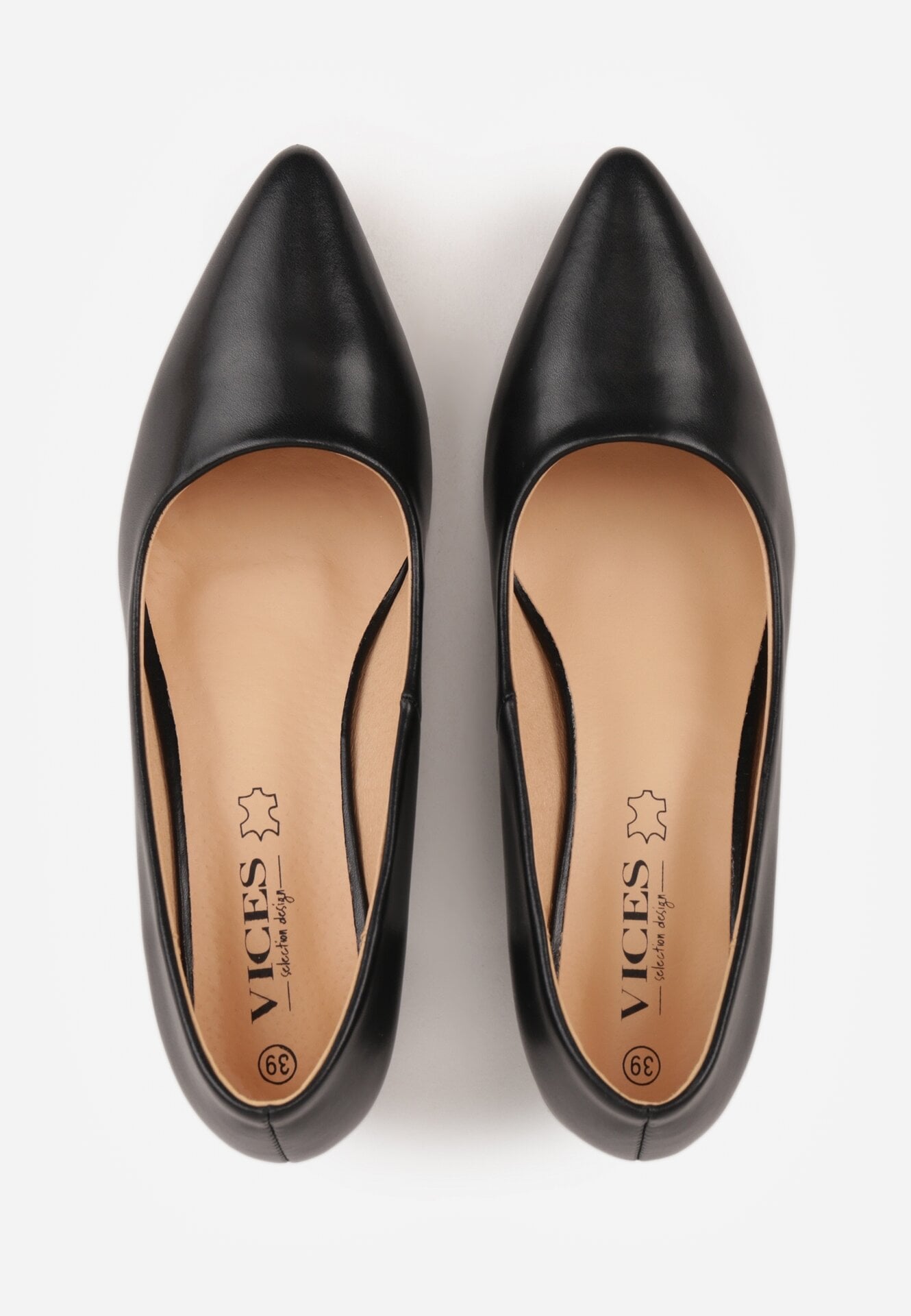 Pantofi cu toc Negri