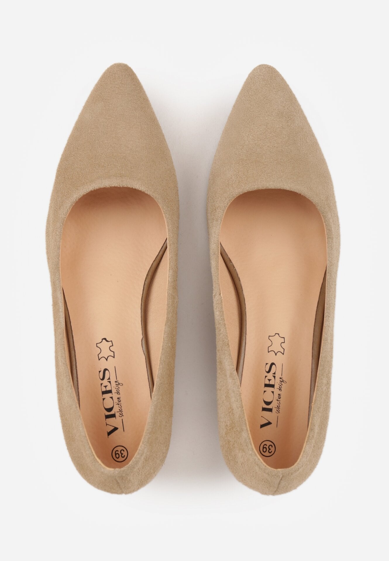 Pantofi cu toc Bej închis