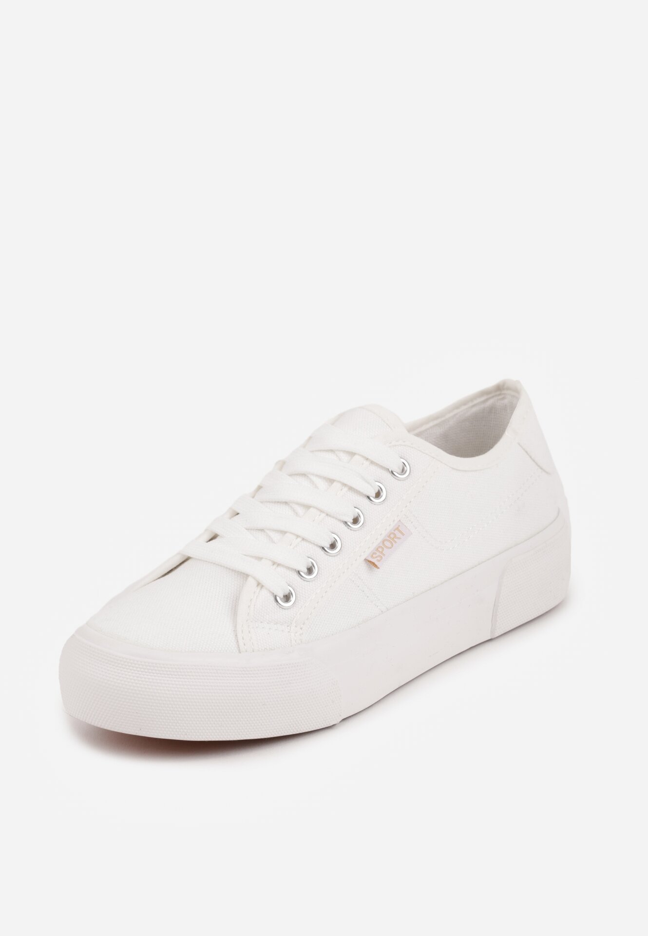 Teniși înalți Albi