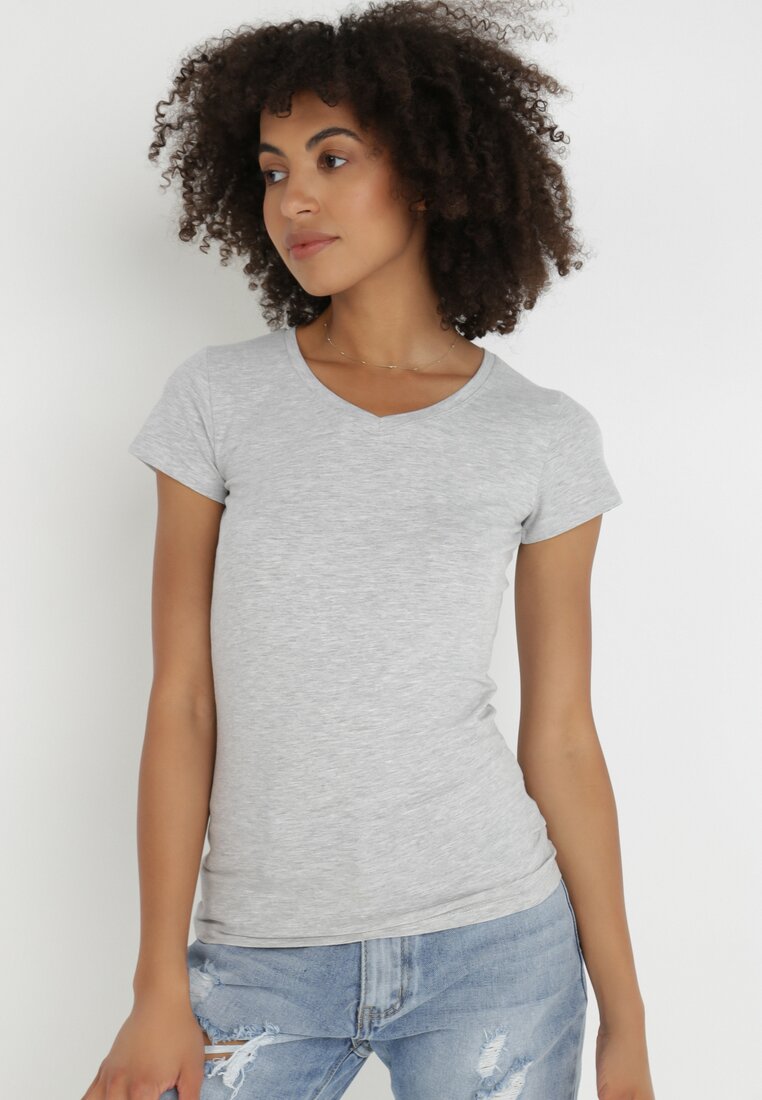 Tricou gri deschis Nysalphia