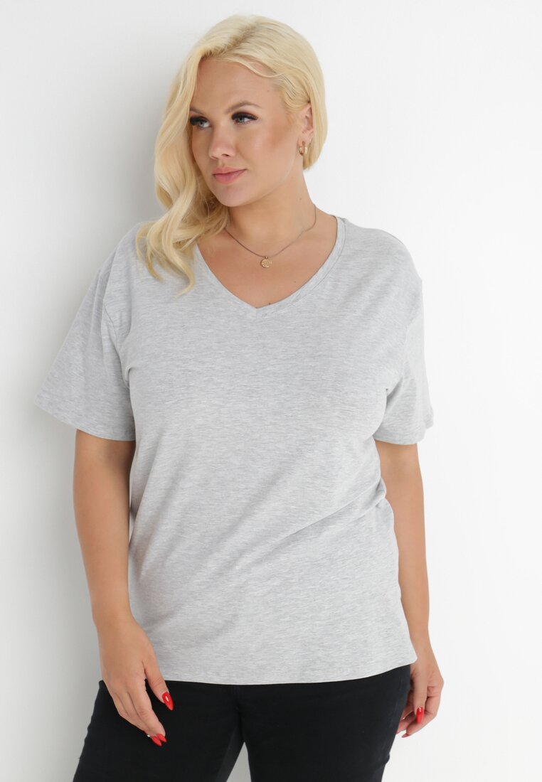 T-shirt Gri deschis
