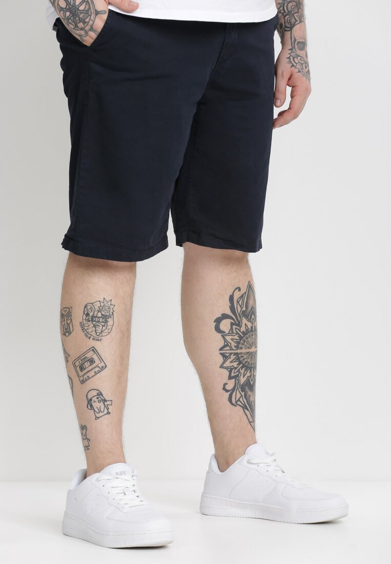 Pantaloni scurți Bleumarin