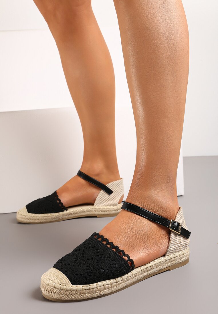 Espadrile Negre