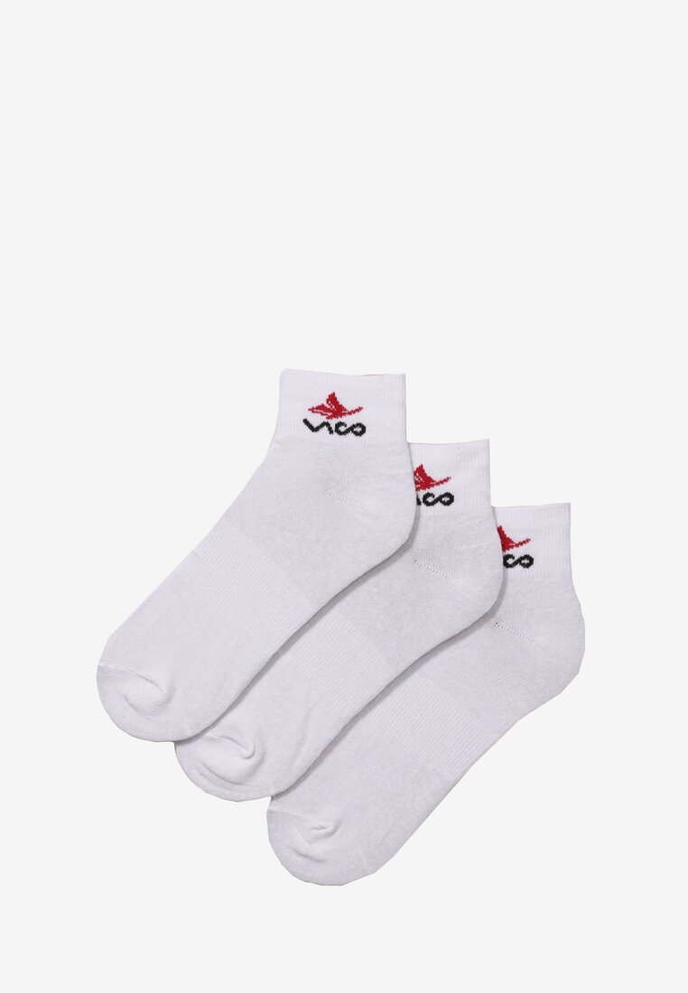 Șosete Albe 3-pack