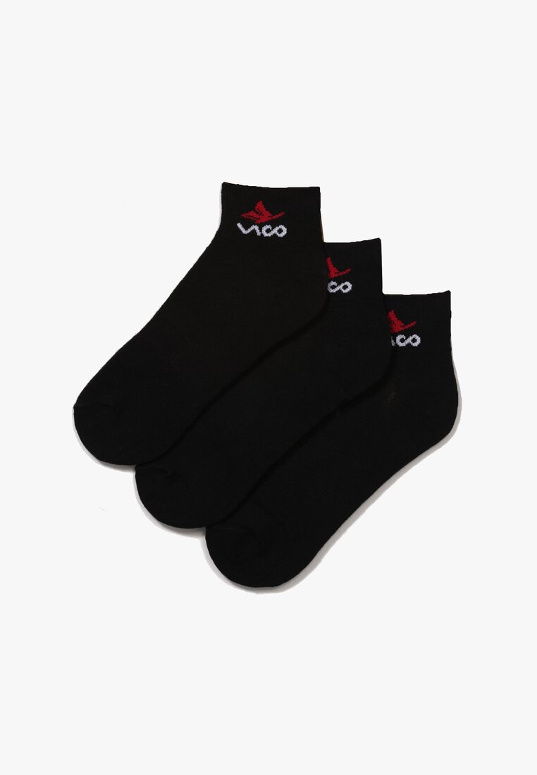 Șosete Negre 3-pack