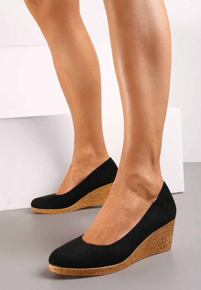 Pantofi cu toc Negri