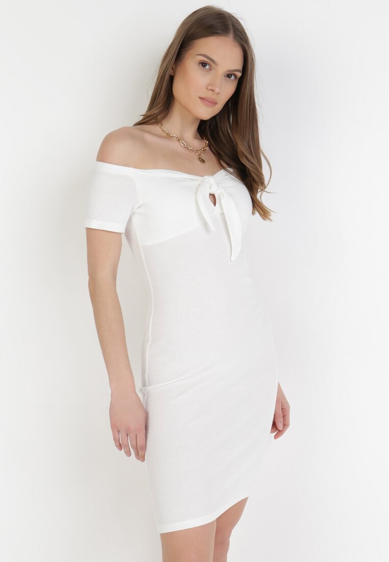 Biała Sukienka Bolimei