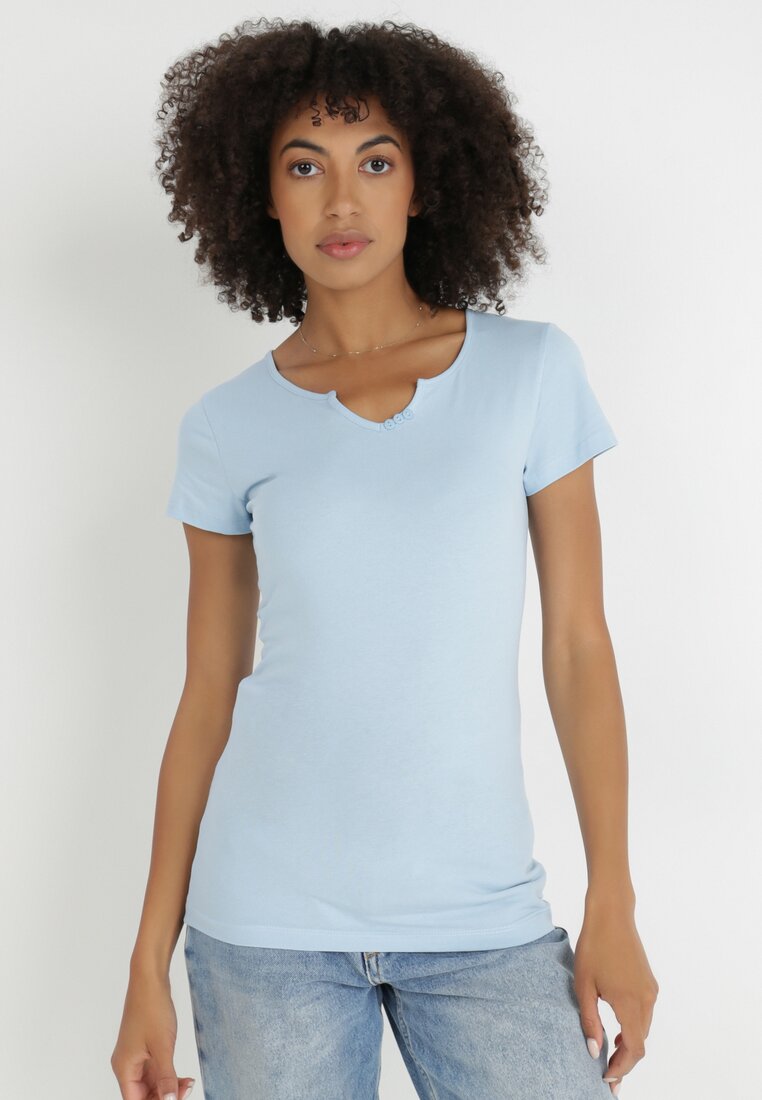 T-shirt Albastru deschis