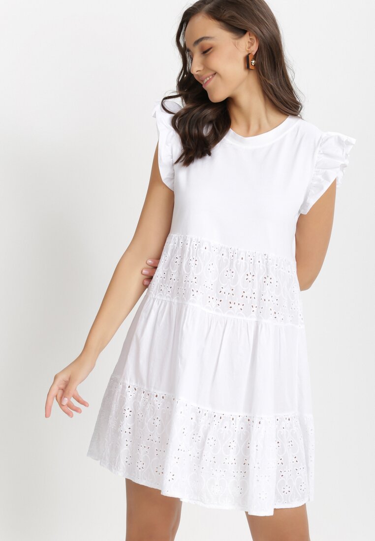 Biała Sukienka Physagoria