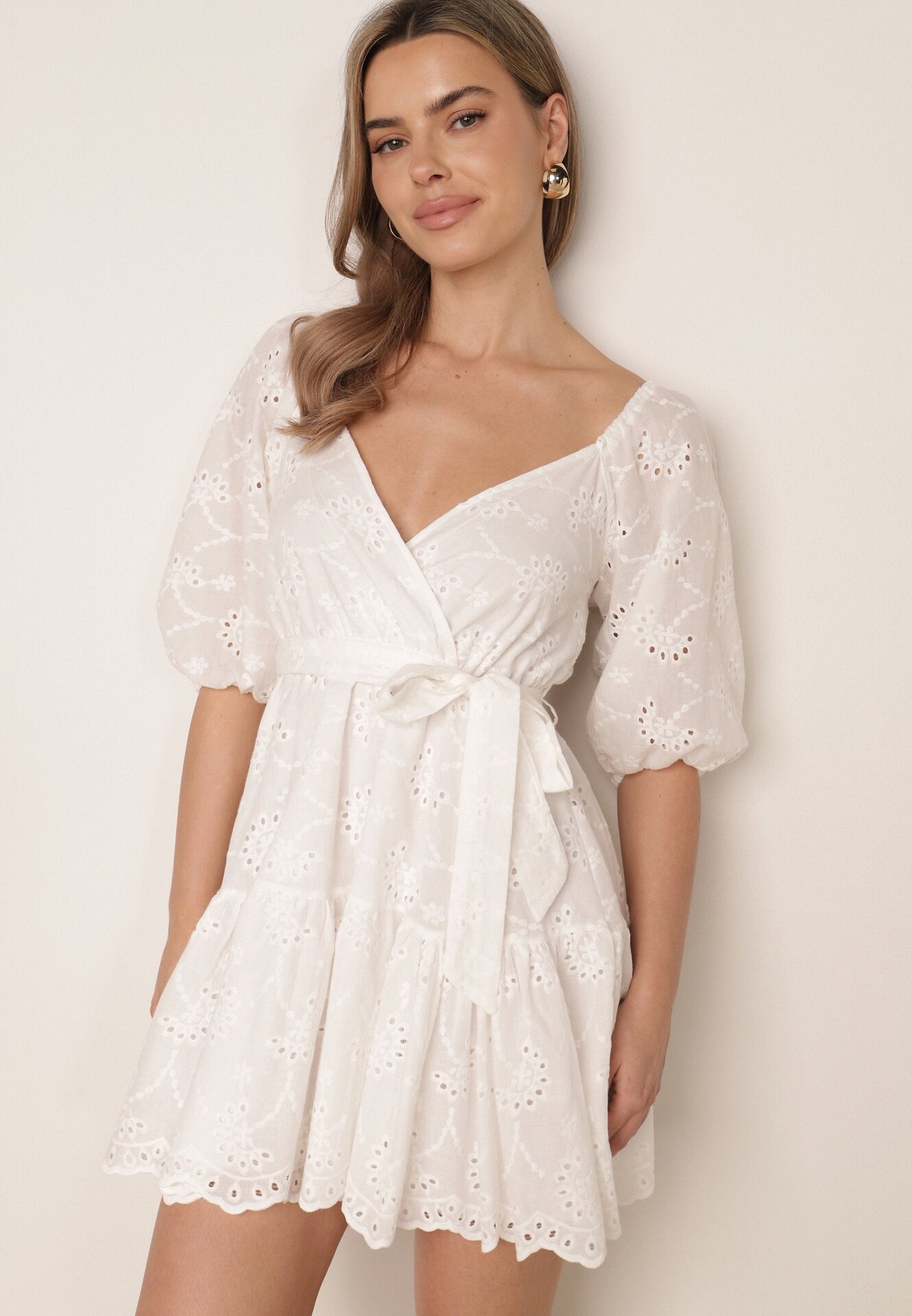 Rochie Albă Daphlenia