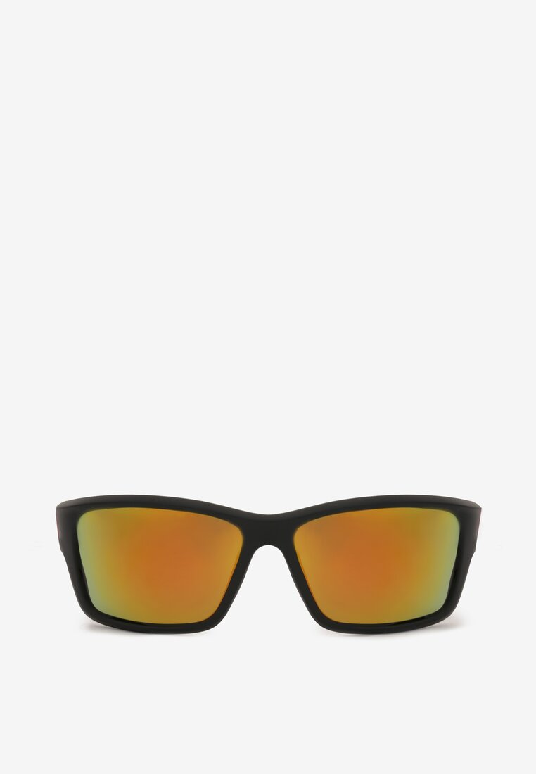 Czarno-Żółte Okulary Przeciwsłoneczne Aubilis