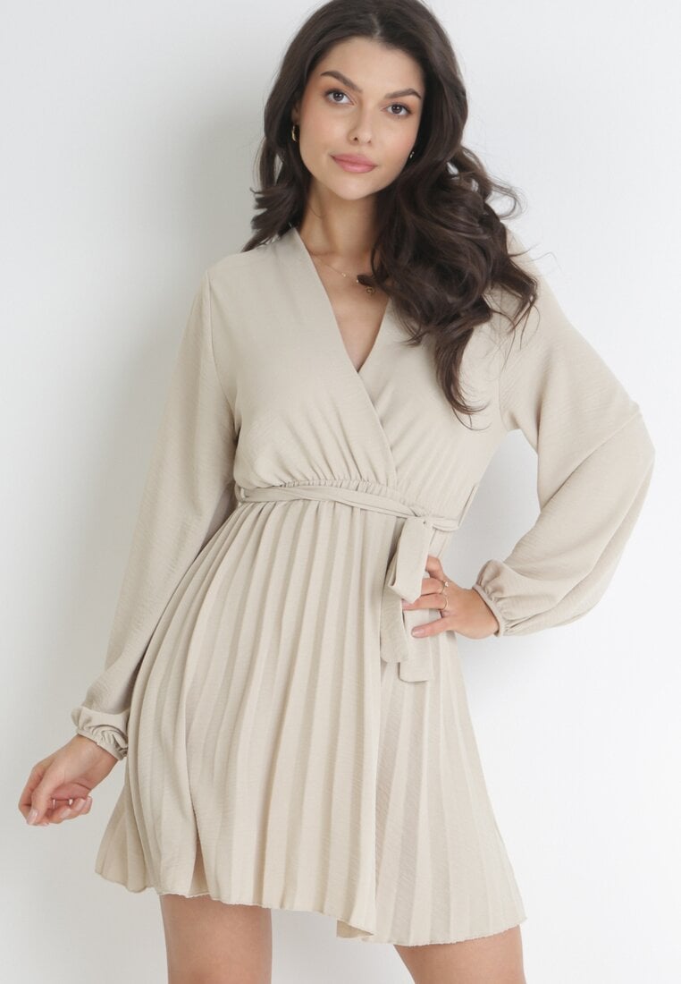 Rochie bej deschis Ollyre