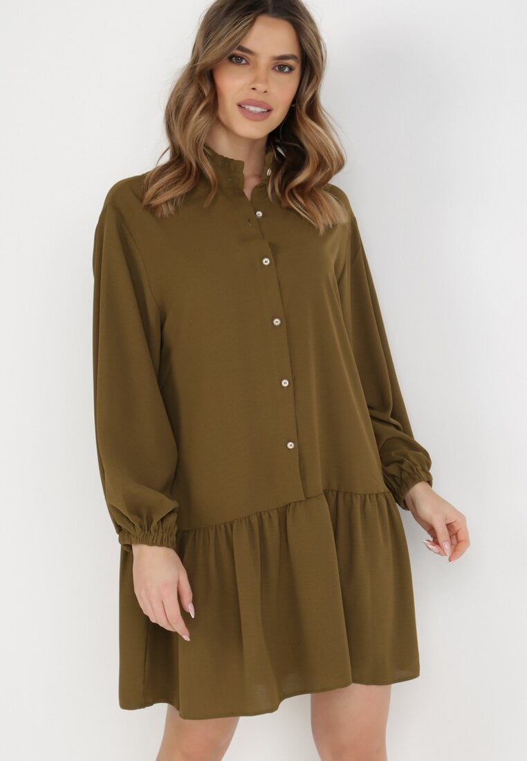 Rochie verde închisă Amarheis