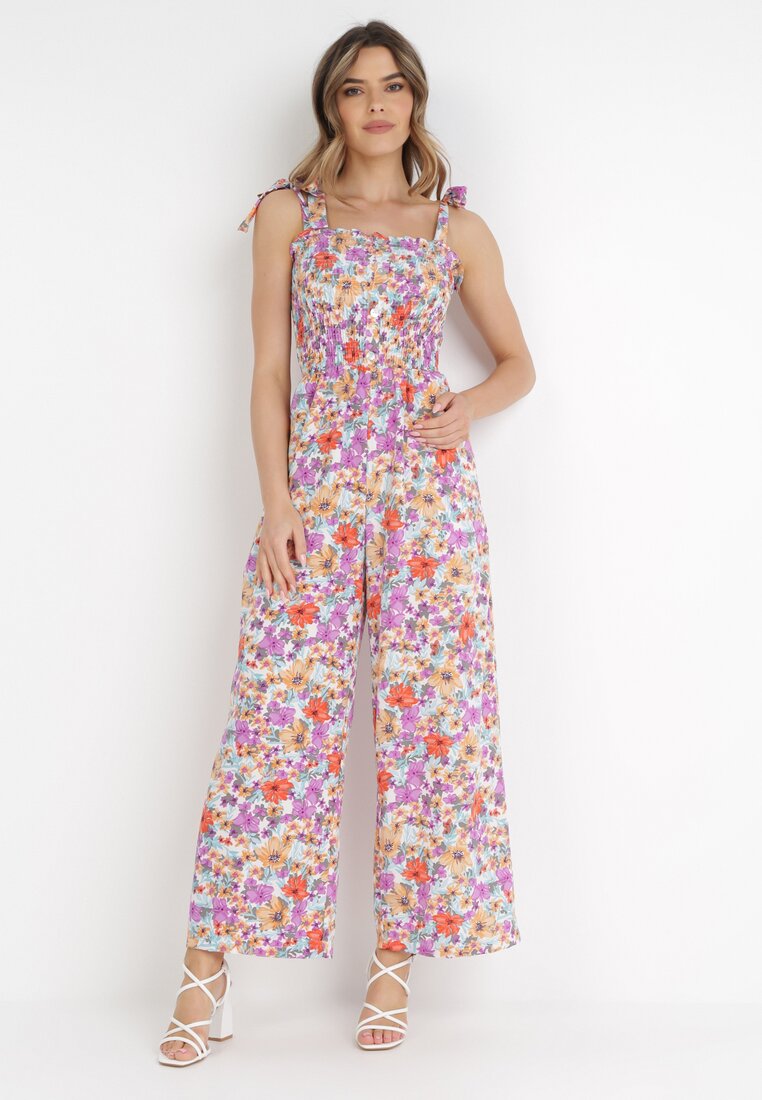 Salopetă Violet-Alb Alemonice