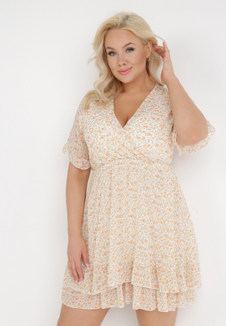 Rochie portocalie Ambrasius