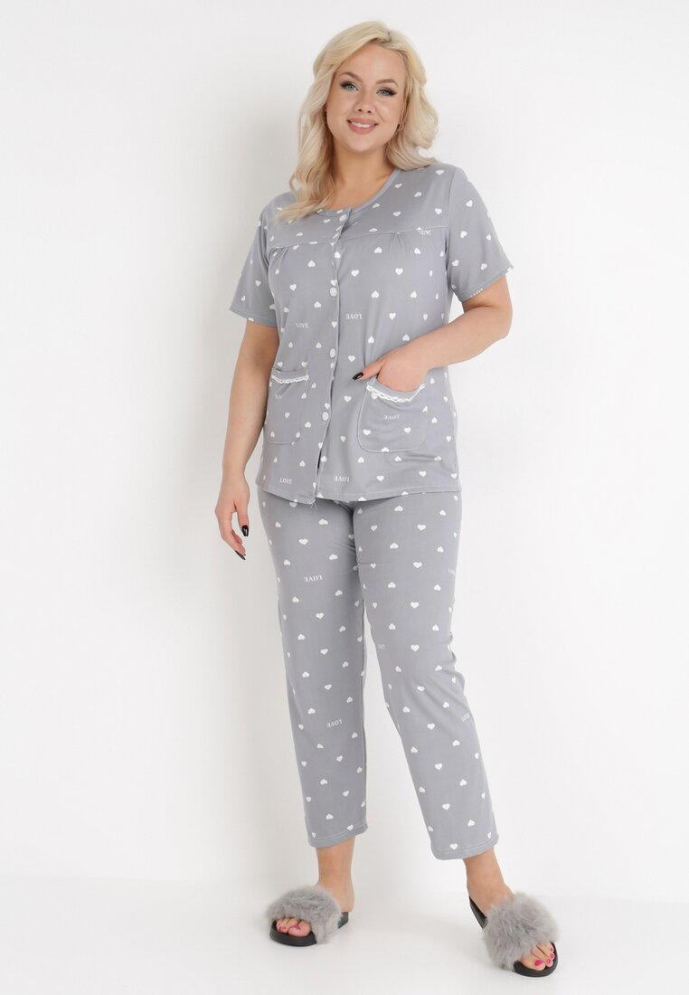 Compleu pijama Gri