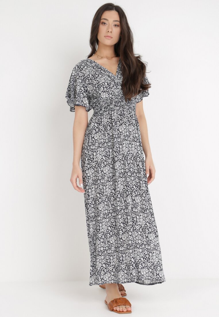 Rochie Neagră din Viscoză Nikeusa