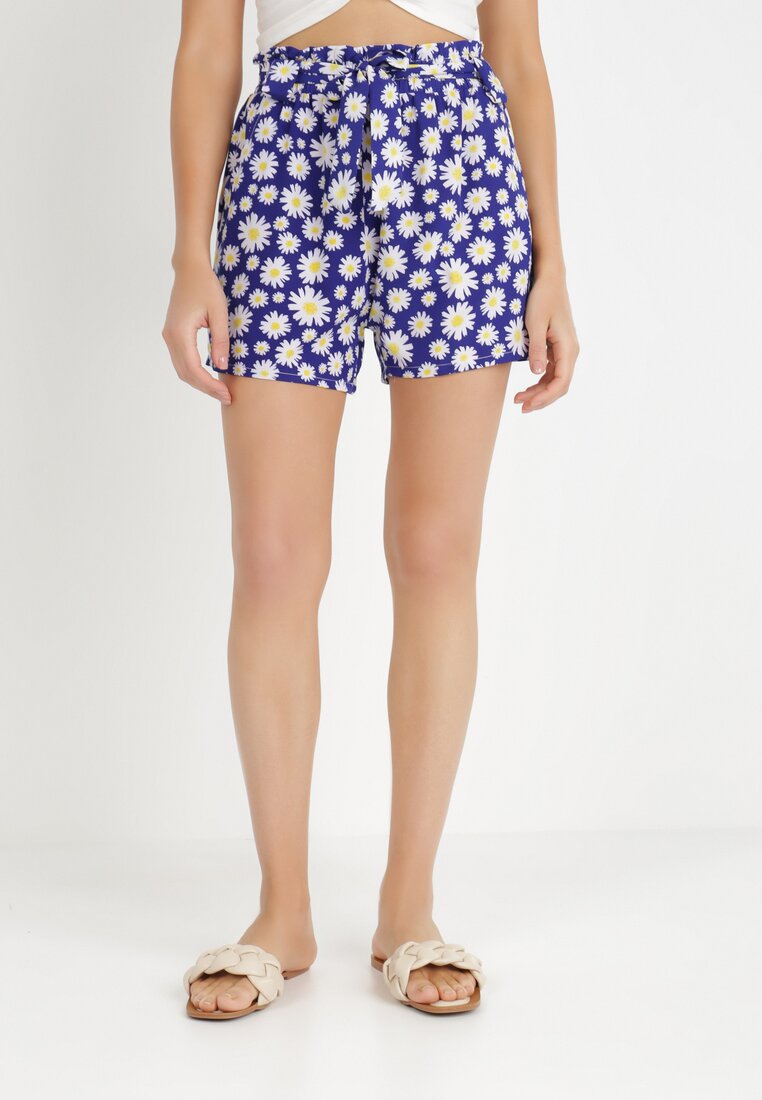 Pantaloni scurți Bleumarin