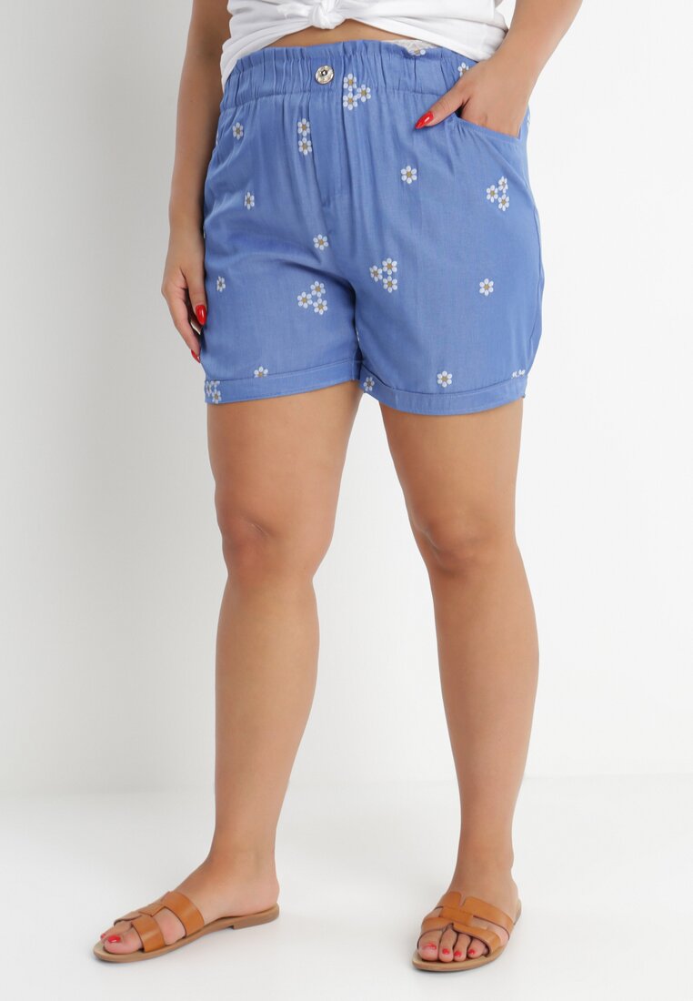 Pantaloni scurți Albastru deschis