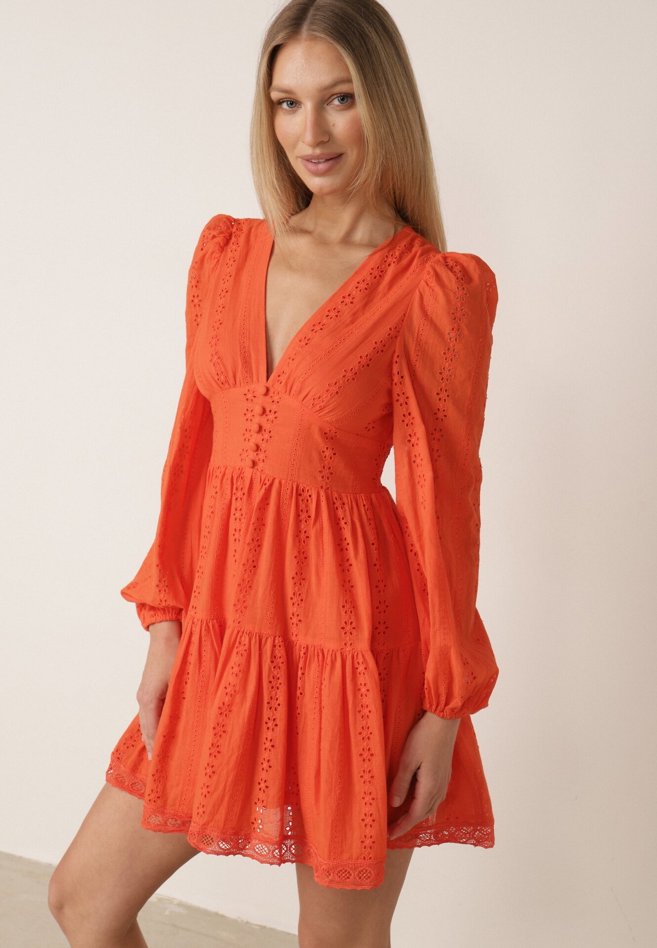 Rochie Portocalie Merirah