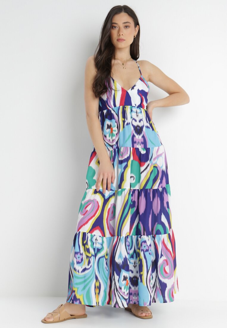 Rochie Bleumarin și Albă Cilomene