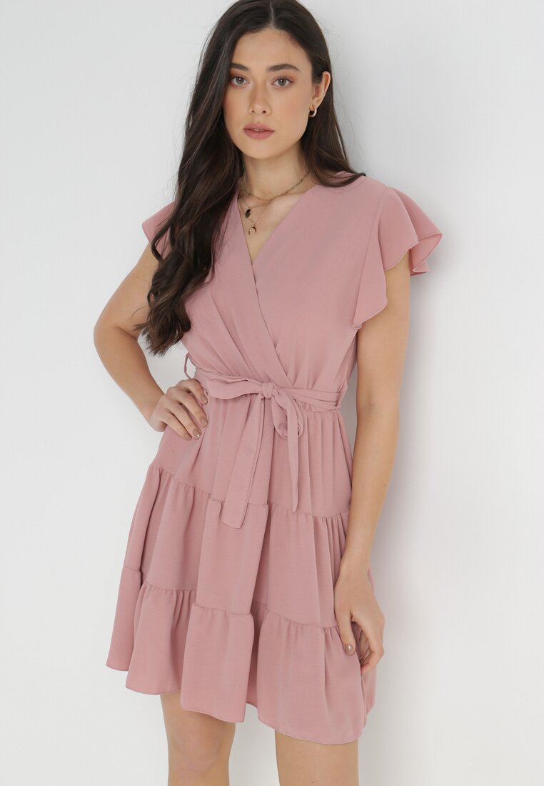 Rochie Roz cu Curea Laodima