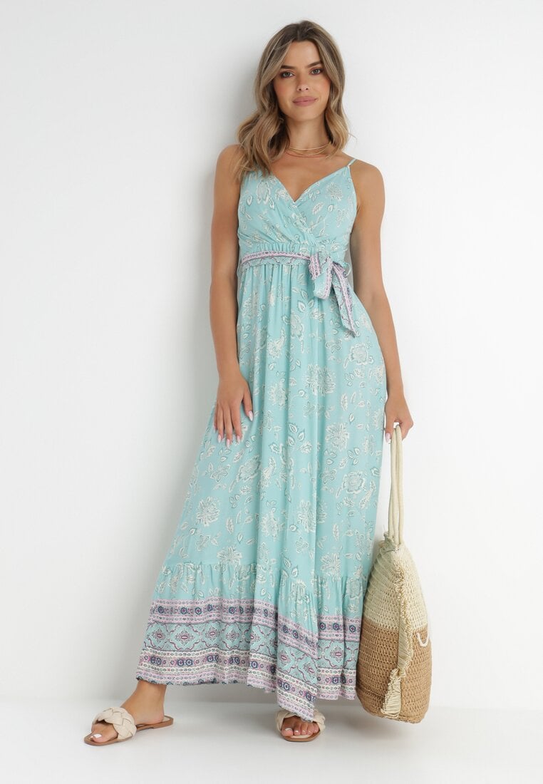 Rochie Verde Mentă Komley