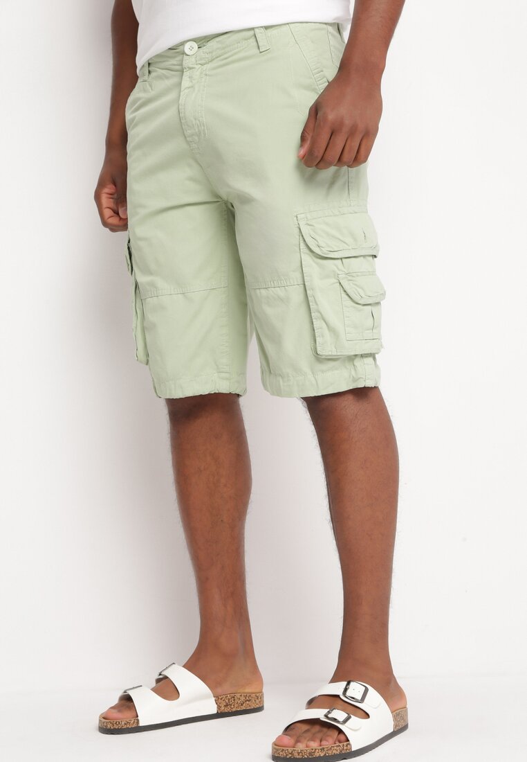Pantaloni scurți Verde mentă