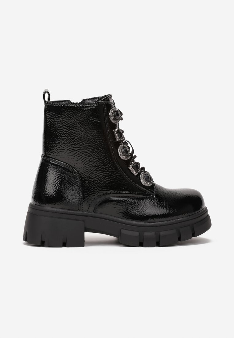 Botine Negre Grinda