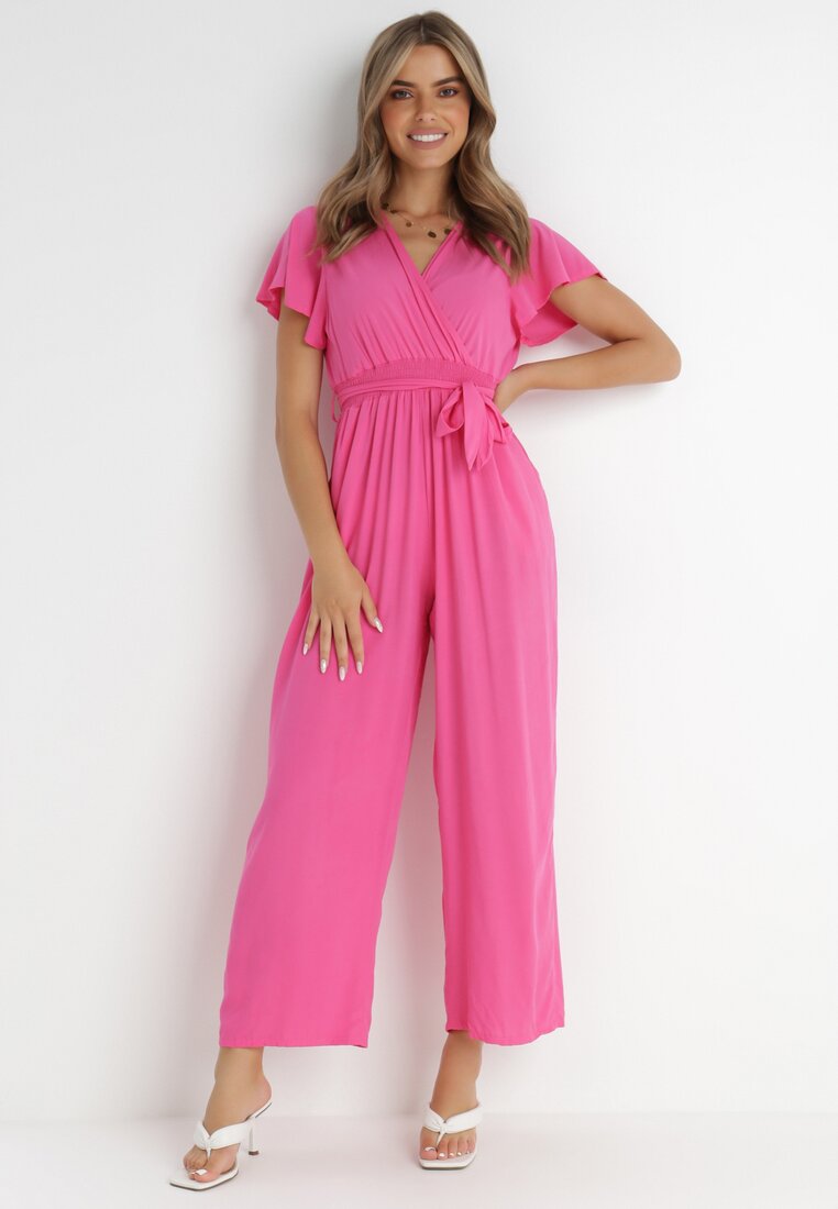 Salopetă Fucsia din Viscoză Cephinous