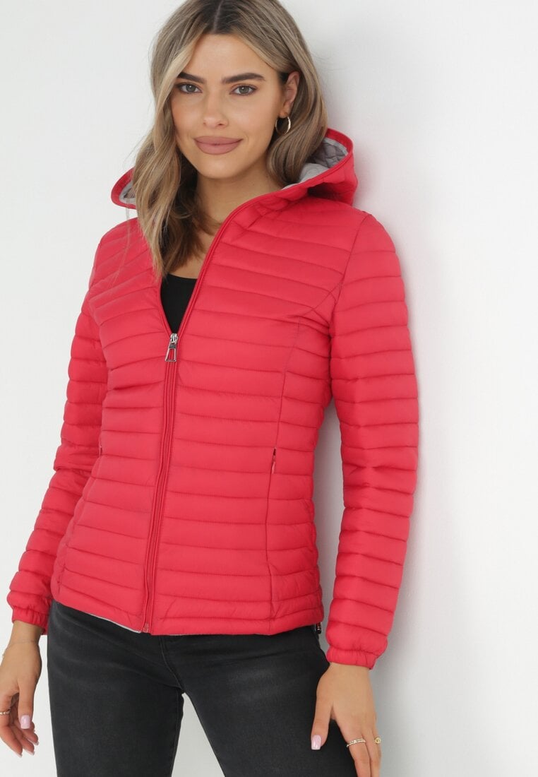 Geacă Roșie Matlasată Antygonne