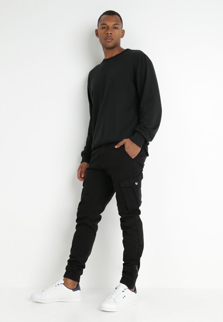 Pantaloni Cargo Negri Neaera