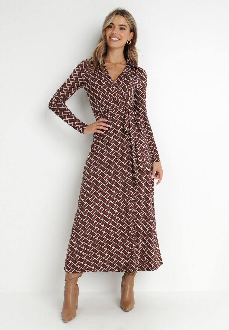 Rochie Maro închisă Petrecută Thrasise