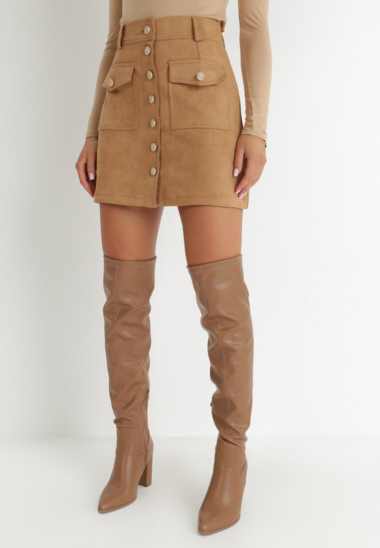 Fustă Bej închis