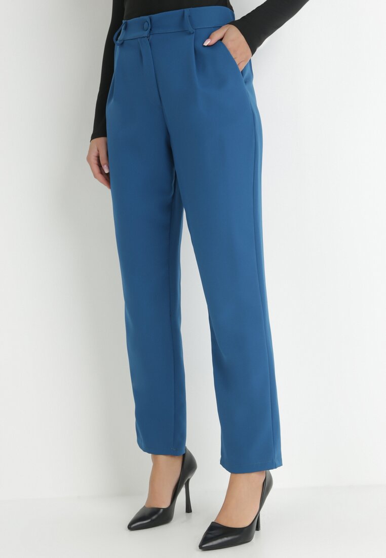 Pantaloni Bleumarin Regular Fohan