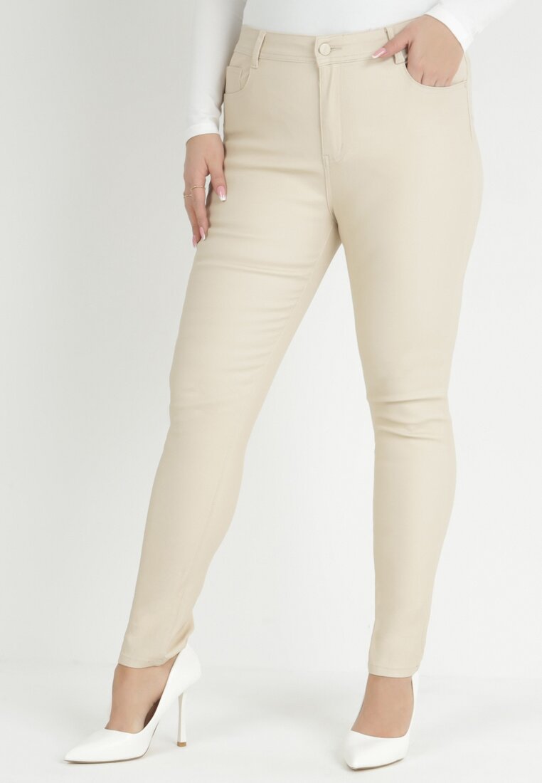 Pantaloni Bej deschis