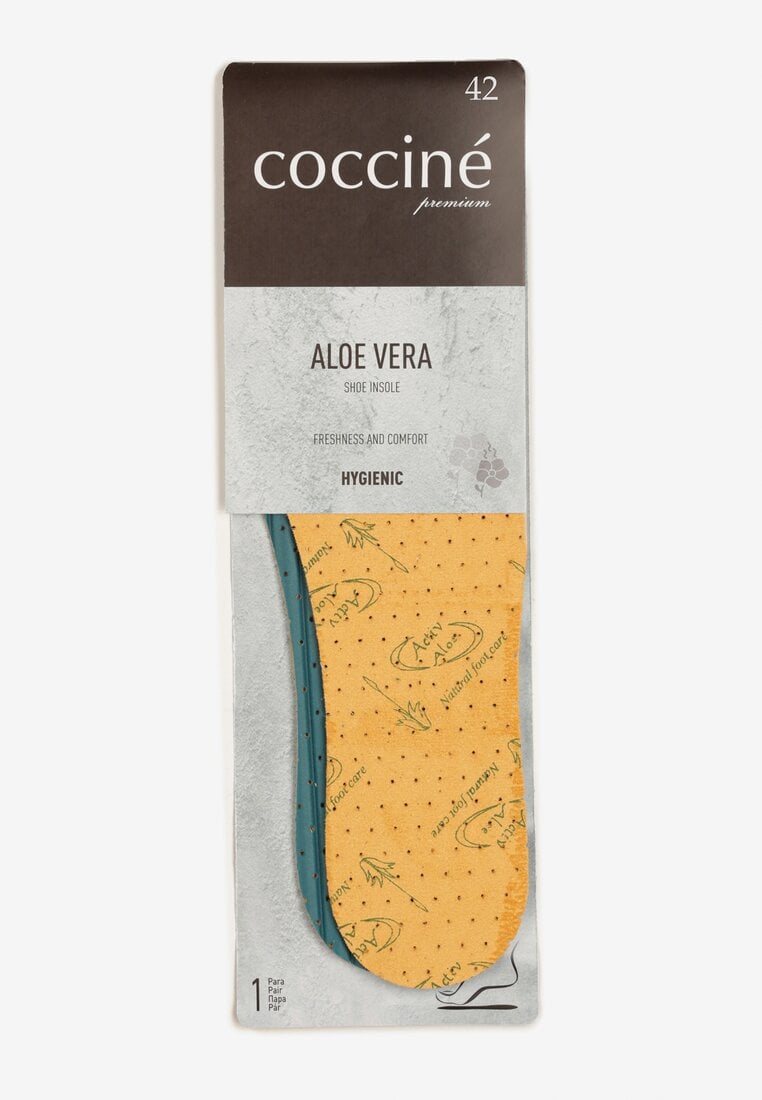 Branțuri Galbene pentru pantofi cu Aloe mărimea 42