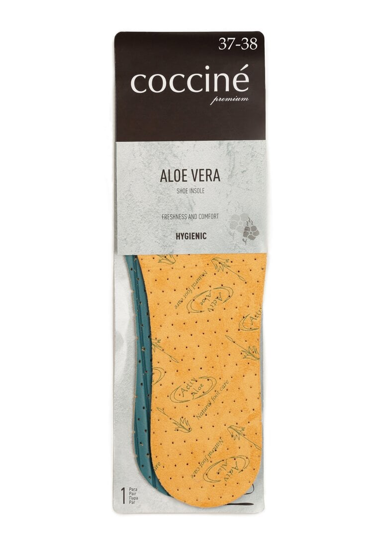 Branțuri Galbene pentru încălțăminte cu Aloe mărimea 37