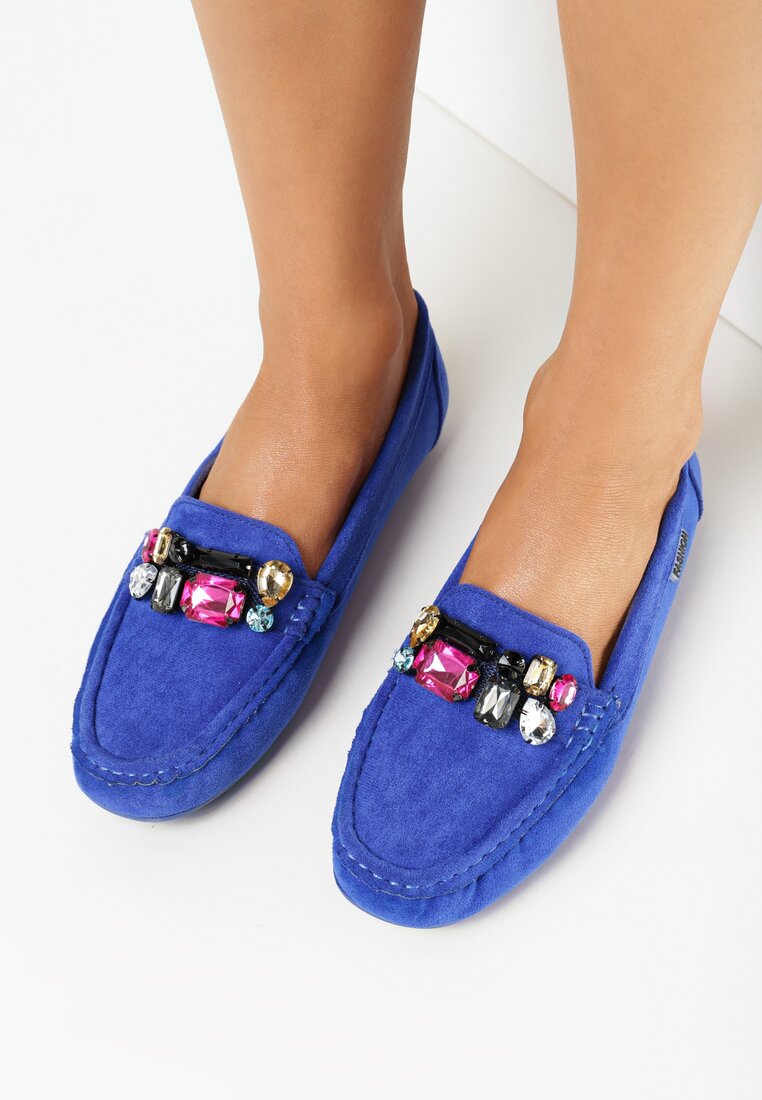 Mocasini Bleumarin