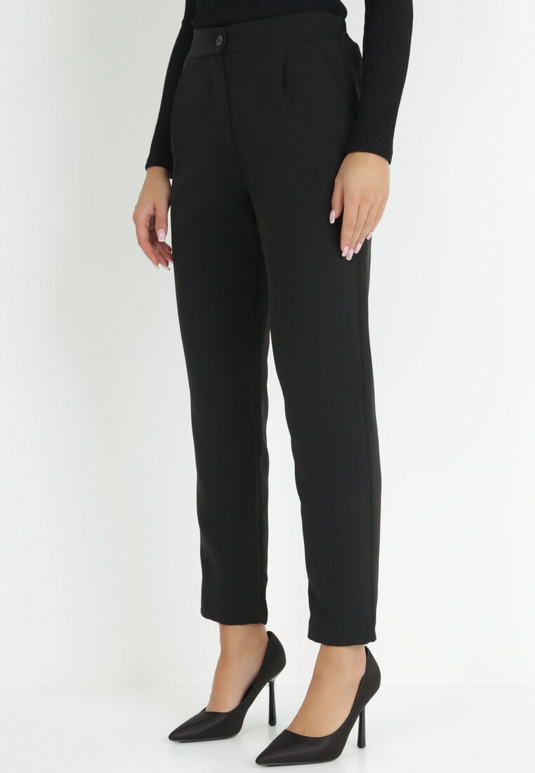 Pantaloni Negri țigaretă Borlo