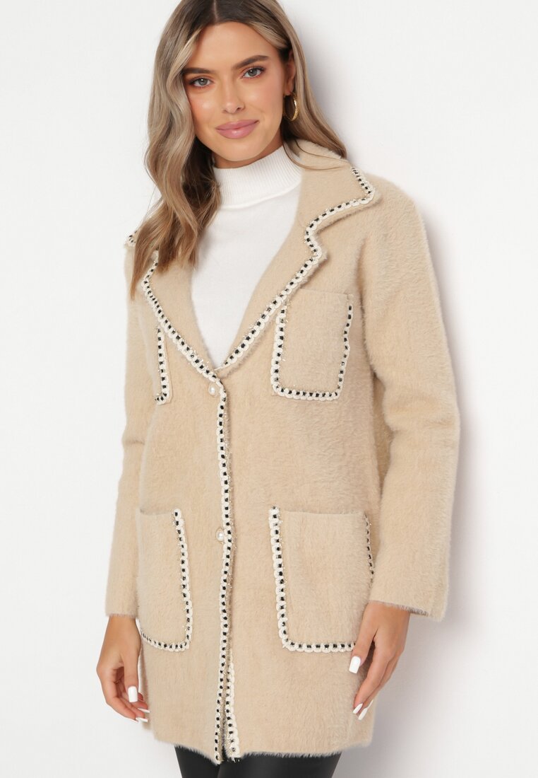 Cardigan Bej