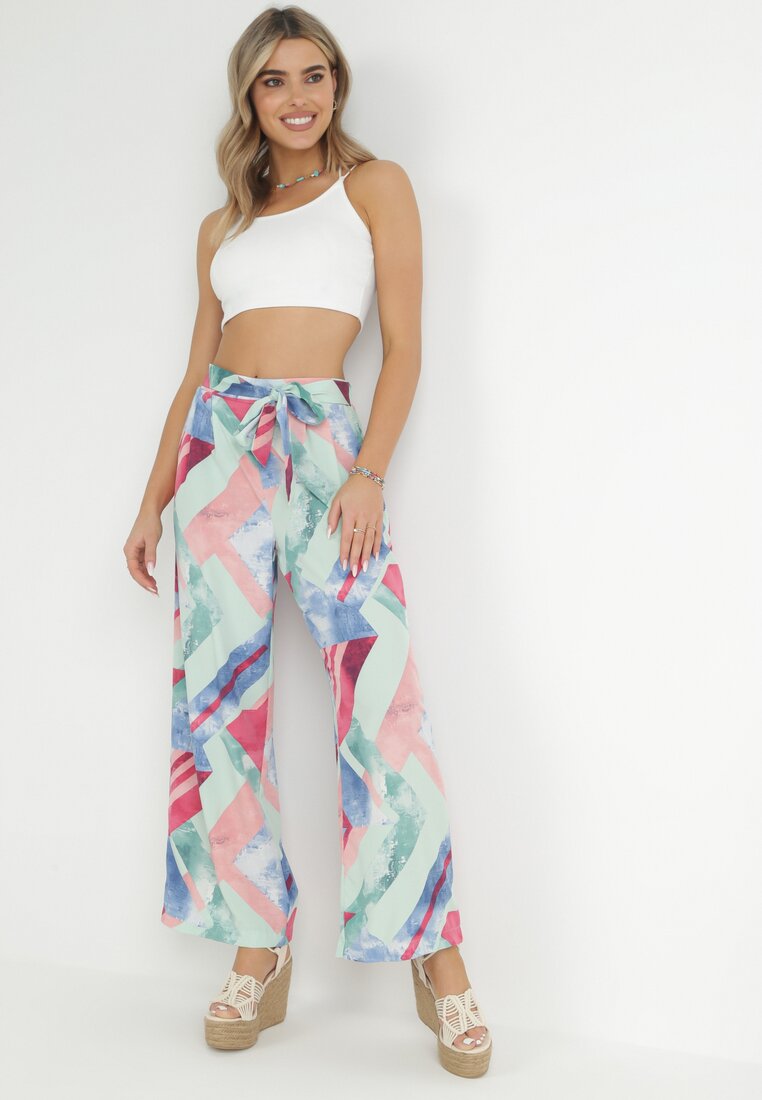 Pantaloni Verde mentă