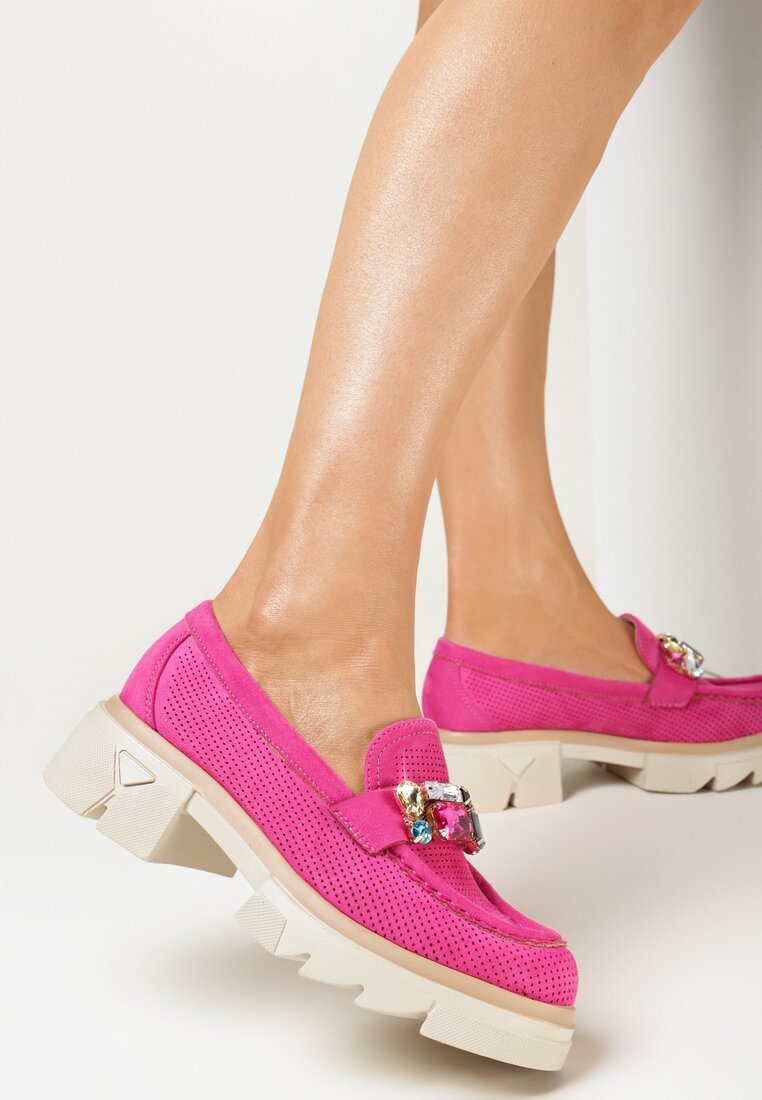 Mocasini Fucsia