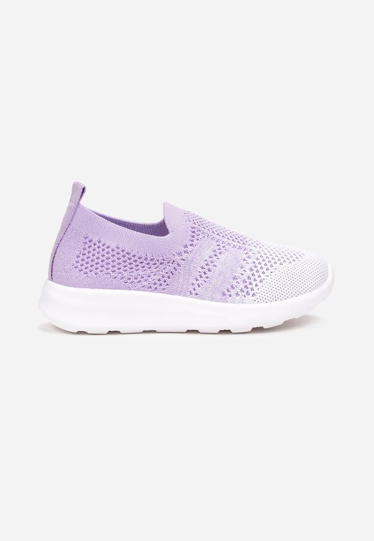 Pantofi Sport Mov Slip-on cu Perforații Kayliee