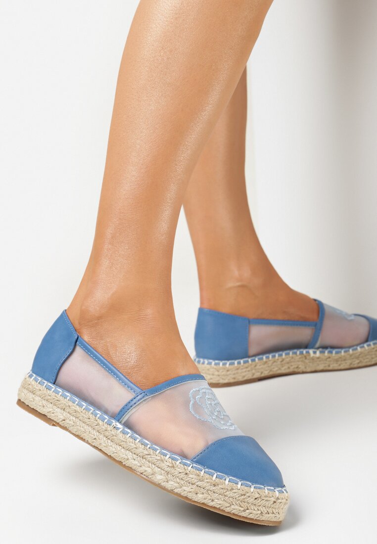 Espadrile Albastre