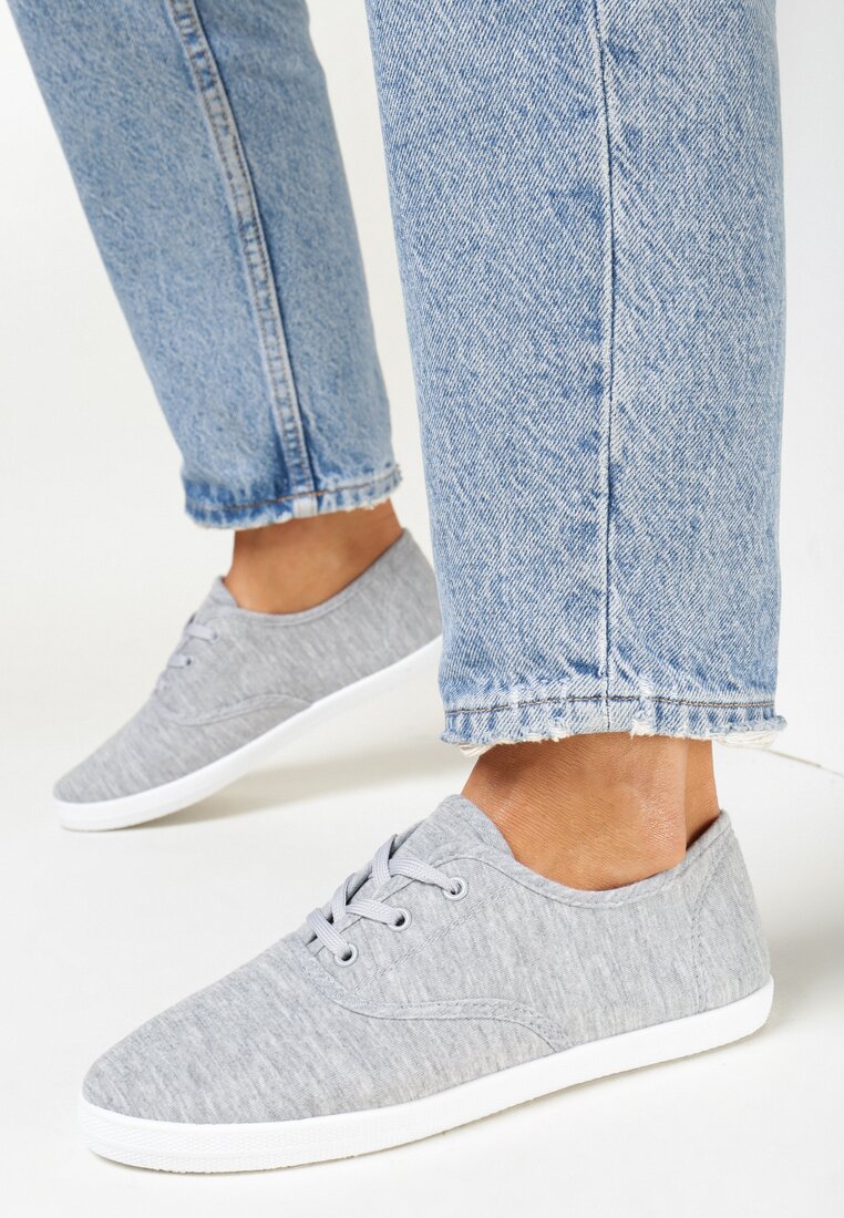 Teniși Gri cu șireturi scurte Aimena