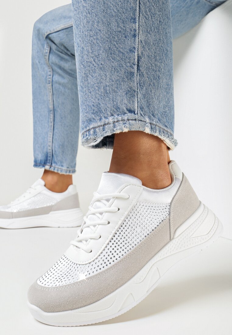 Sneakers Argintii