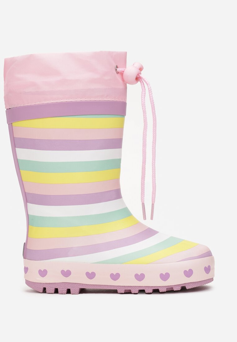 Cizme de cauciuc Roz