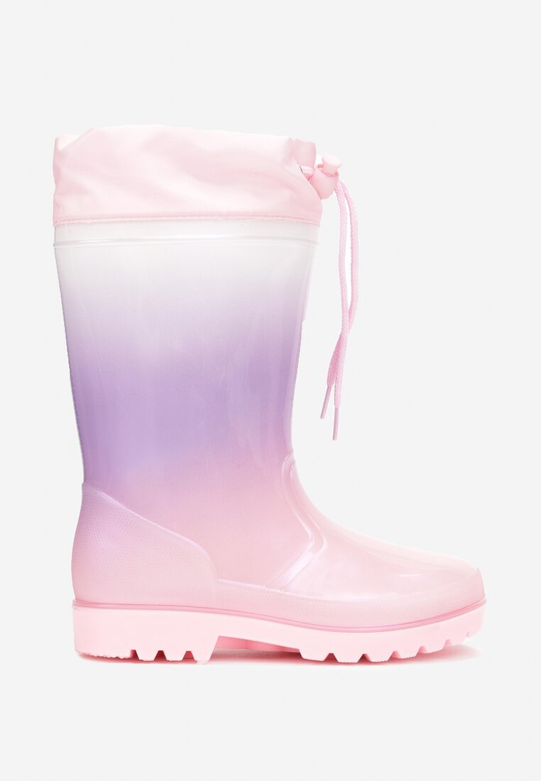 Cizme de cauciuc Roz