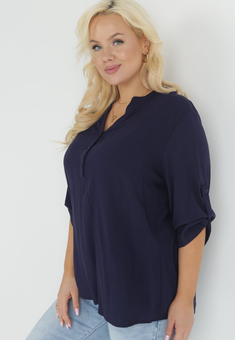 Bluză Bleumarin